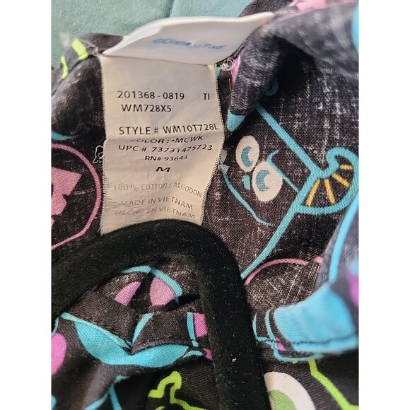 Disney Scrub Shirt Front Pockets - Monsters Inc Medium EUC - Picture 6 of 6